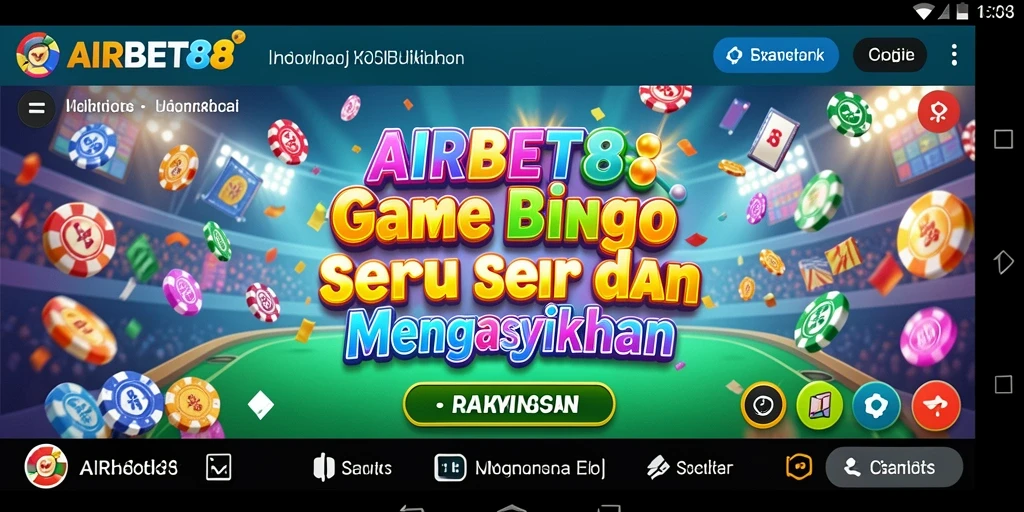 Tampilan gameplay seru di AIRBET88 dengan interaksi sosial.