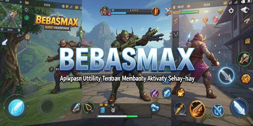 Tampilan dashboard BEBASMAX yang mudah dinavigasi.