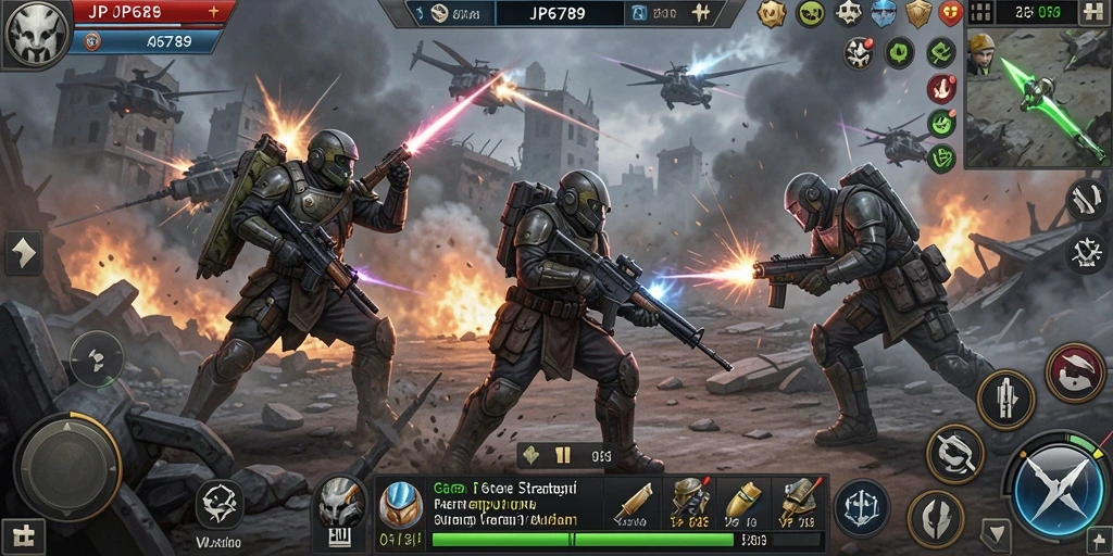 Gambaran gameplay seru dan strategi dalam JP6789.