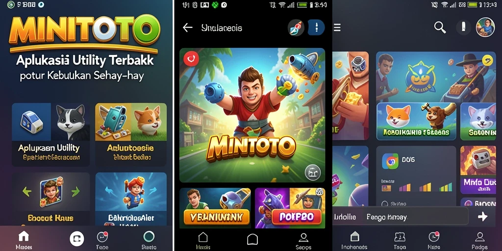 Screenshot MINITOTO menampilkan antarmuka yang bersih dan fungsional.