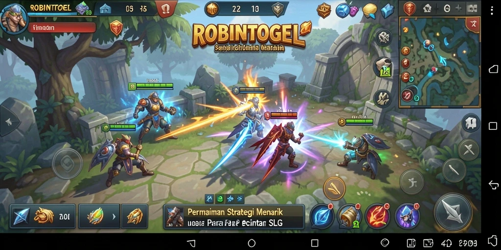 Tampilan menarik dari gameplay ROBINTOGEL yang mendebarkan.